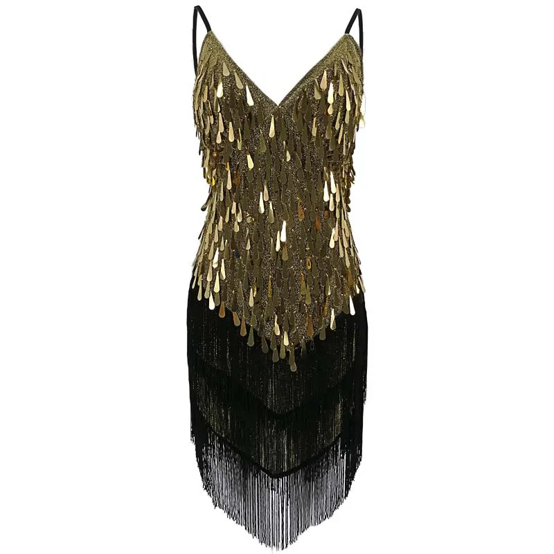 Shiny V Neck Stage Costumes Latin Dance Dress Women 1920s Gatsby Fringe Flapper Backless Dress Summer Sexy Mesh Sequin Dress New
Shiny V Neck Stage Costumes Latin Dance Dress Women 1920s Gatsby Fringe Flapper Backless Dress Summer Sexy Mesh Sequin Dress New