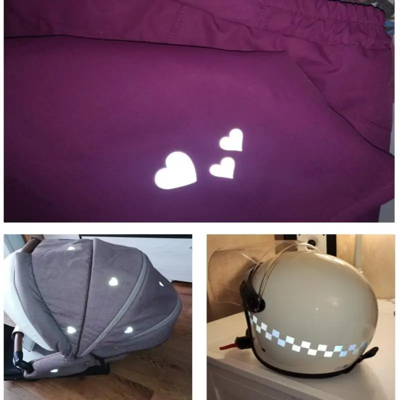 3X100CM Reflective Stickers For Clothing Hot Stamping Foil Heat Transfer Vinyl Film Reflective Tape DIY Iron On Fabric 5 styles
3X100CM Reflective Stickers For Clothing Hot Stamping Foil Heat Transfer Vinyl Film Reflective Tape DIY Iron On Fabric 5 styles
