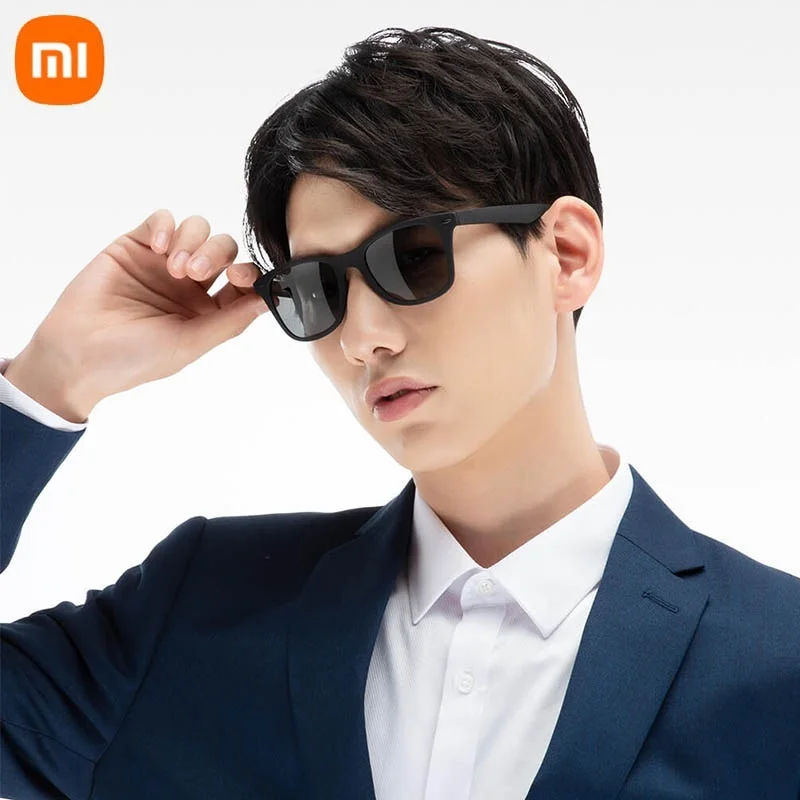 

Модные солнцезащитные очки Xiaomi Mijia TS с рисунком путешественника, зеркальные поляризованные линзы с защитой от УФ-лучей для мужчин/женщин/оч...