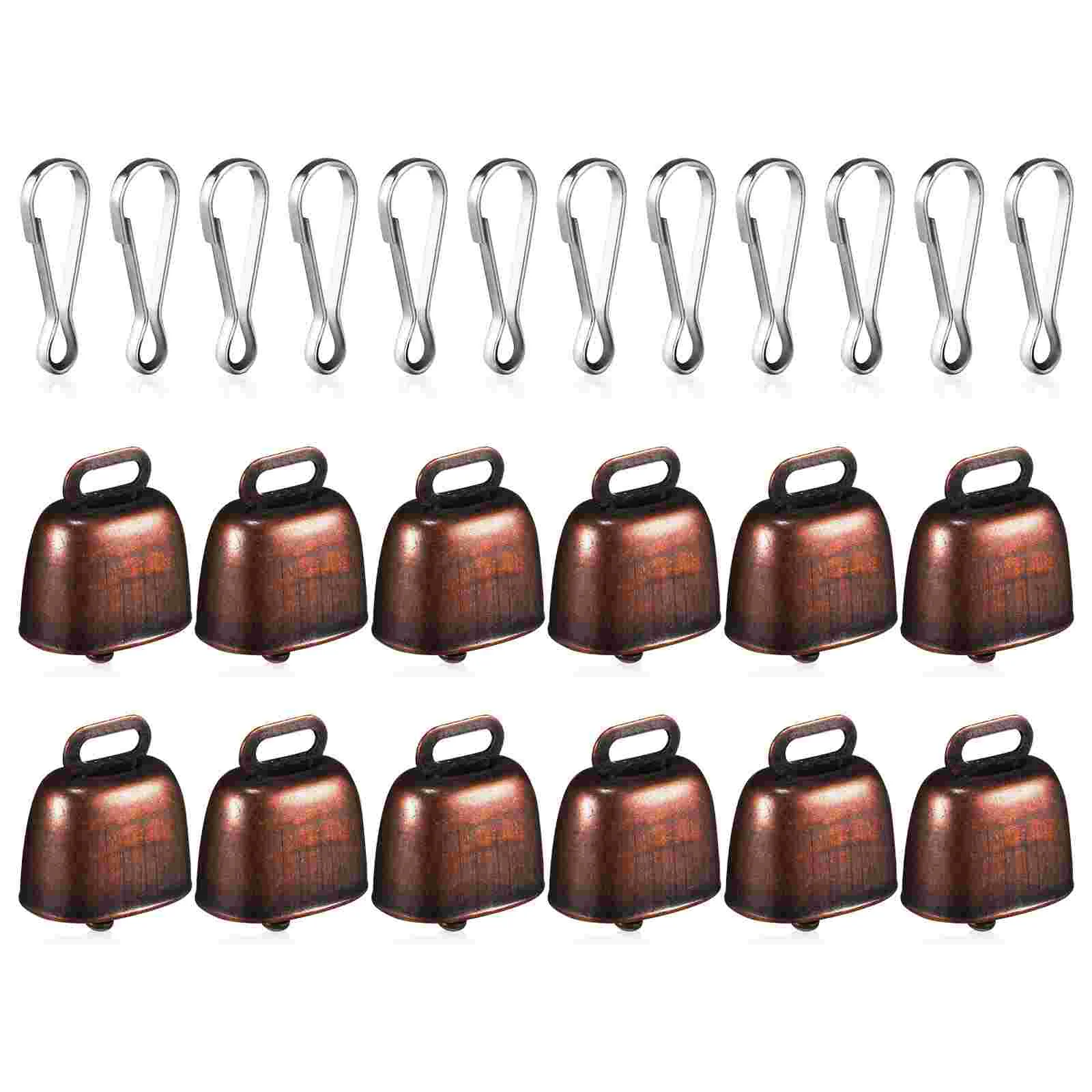 12 Pcs Cow Bell Mini Bells Metal Vintage Horse Sheep Iron Anti-lost Cowbell Animal
12 Pcs Cow Bell Mini Bells Metal Vintage Horse Sheep Iron Anti-lost Cowbell Animal