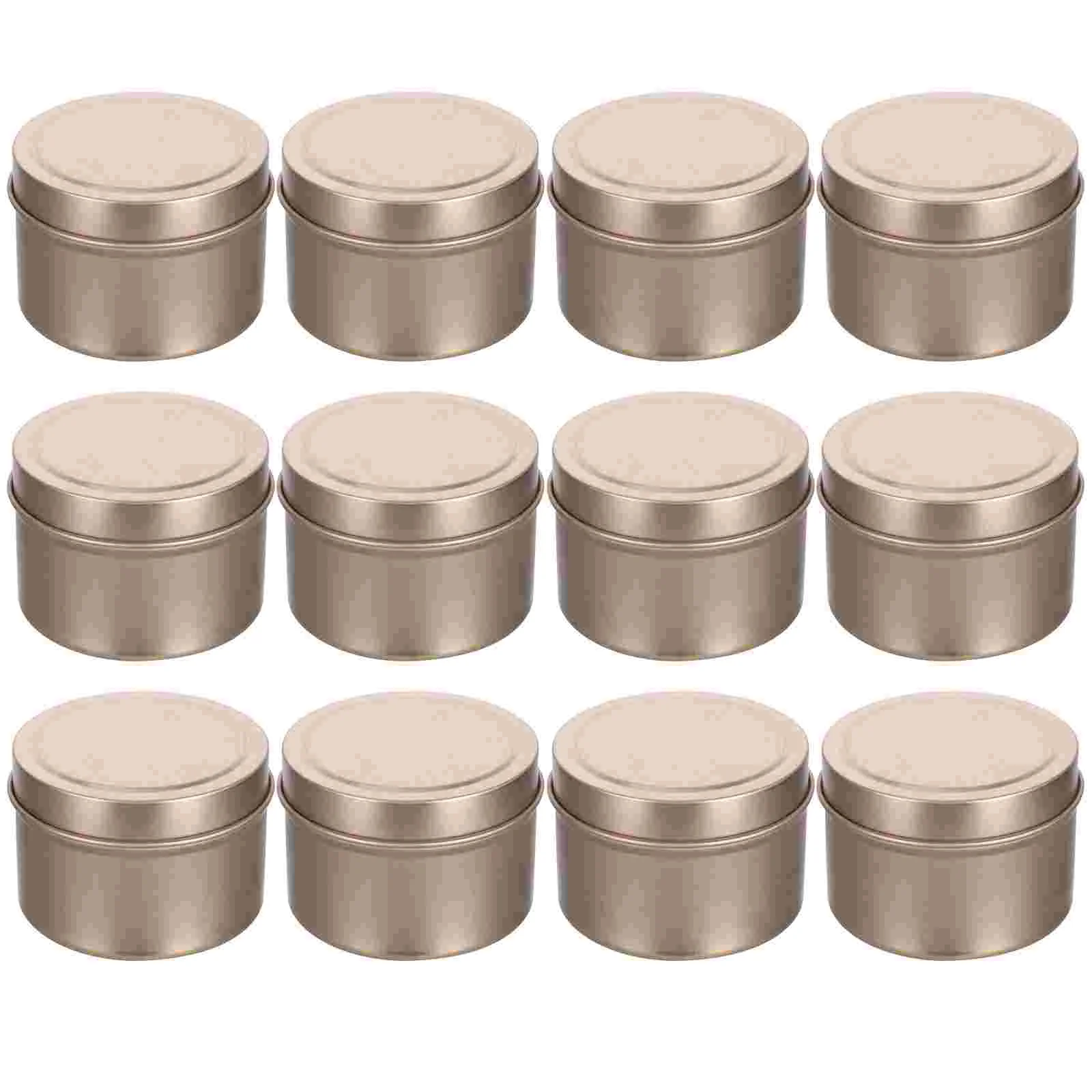 12pcs Empty Tins Candle Tins Candle Jars Candle Containers for Candle Making
12pcs Empty Tins Candle Tins Candle Jars Candle Containers for Candle Making