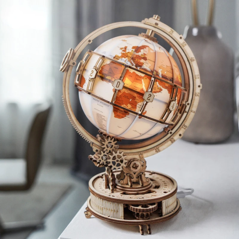 Luminous Globe LED Light Hot Selling 180PCS Model Building Block Kits Toy Gift for Children Adult 3D Wooden Puzzle
Luminous Globe LED Light Hot Selling 180PCS Model Building Block Kits Toy Gift for Children Adult 3D Wooden Puzzle