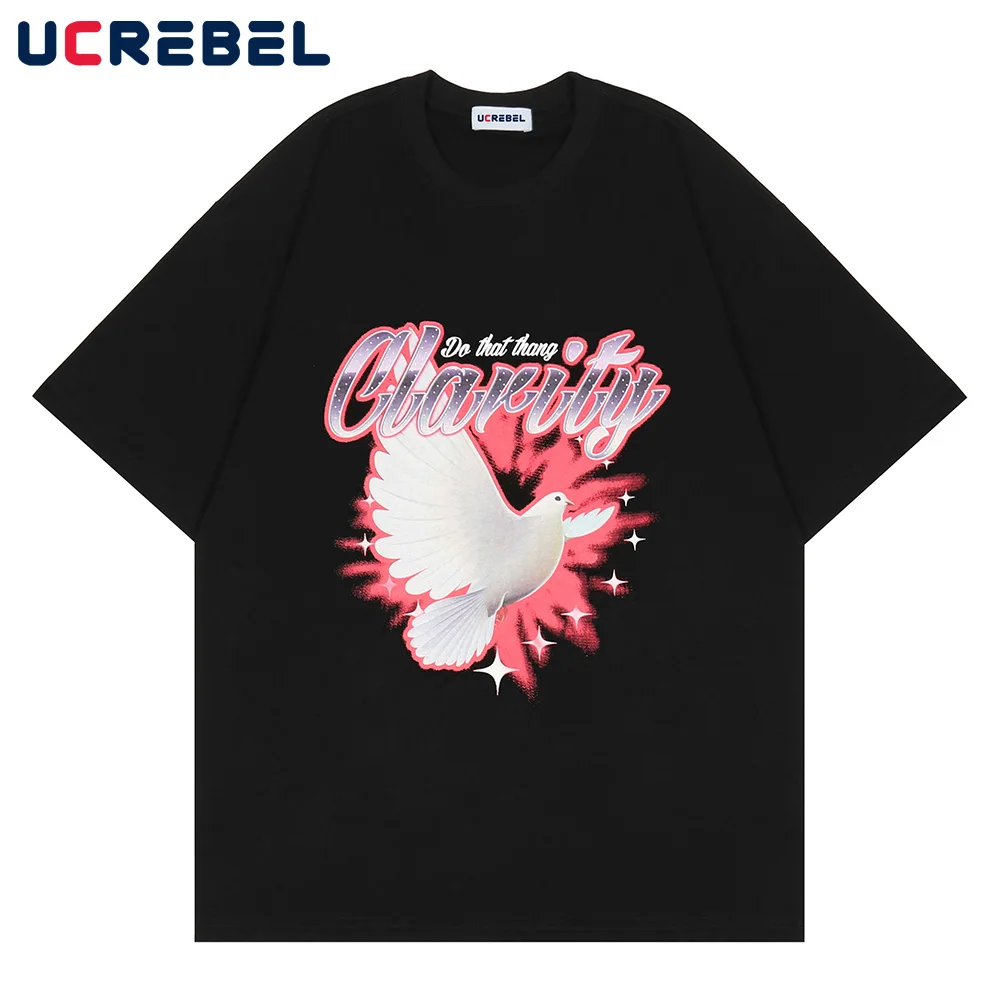 Animal Print Short Sleeve T-shirt Mens Summer Streetwear Loose Crewneck Cotton Tee High Street Casual Shoulder Drop Half-Sleeve
Animal Print Short Sleeve T-shirt Mens Summer Streetwear Loose Crewneck Cotton Tee High Street Casual Shoulder Drop Half-Sleeve
