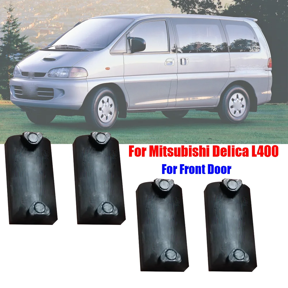 4x только для передней двери для Mitsubishi Delica L400 / Delica Space Gear 1994-2006, ремешок для проверки автомобильной двери, комплект для ремонта, демпфирование зажимом