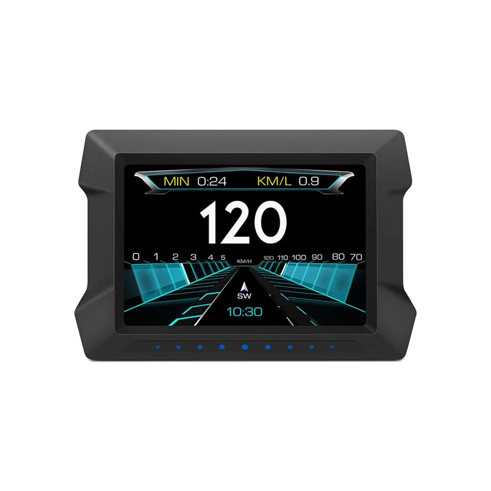 Universal Car HUD Head Up Display Digital GPS Smart Speedometer OBD2 Scanner GPS Dual System Slope Meter Detector
Universal Car HUD Head Up Display Digital GPS Smart Speedometer OBD2 Scanner GPS Dual System Slope Meter Detector