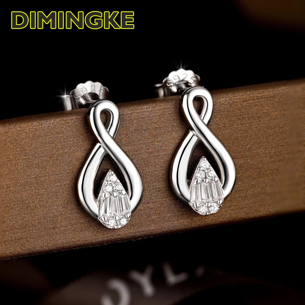 DIMINGKE 100%-S925 Silver Personality Earrings Women's Fine Jewelry Wedding Party Birthday Gifts
DIMINGKE 100%-S925 Silver Personality Earrings Women's Fine Jewelry Wedding Party Birthday Gifts