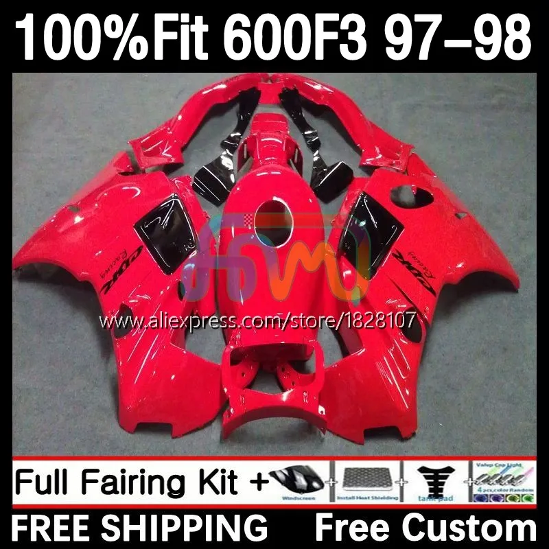 Injection Body +Tank For HONDA CBR600 F3 Gloss red CBR 600F3 600 F3 FS 22No.109 CBR600FS CBR600F3 97 98 1997 1998 OEM Fairing
Injection Body +Tank For HONDA CBR600 F3 Gloss red CBR 600F3 600 F3 FS 22No.109 CBR600FS CBR600F3 97 98 1997 1998 OEM Fairing