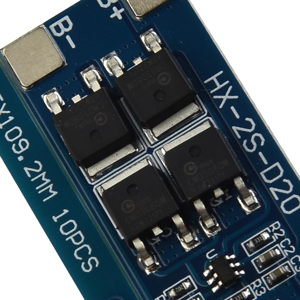 1PC 2S 7.4V Lithium Battery Protection Board 13A WorkingCurrent 20A Current-Limiting Workshop Equipment Power Tool Air Tools
1PC 2S 7.4V Lithium Battery Protection Board 13A WorkingCurrent 20A Current-Limiting Workshop Equipment Power Tool Air Tools