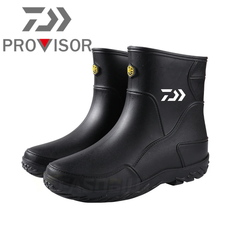 Dawa Medium Drum Rain Shoes, Labor Protection Shoes, Kitchen Antiskid Waterproof Shoes, Wear-resistant Four Season Fishing Shoes
Dawa Medium Drum Rain Shoes, Labor Protection Shoes, Kitchen Antiskid Waterproof Shoes, Wear-resistant Four Season Fishing Shoes