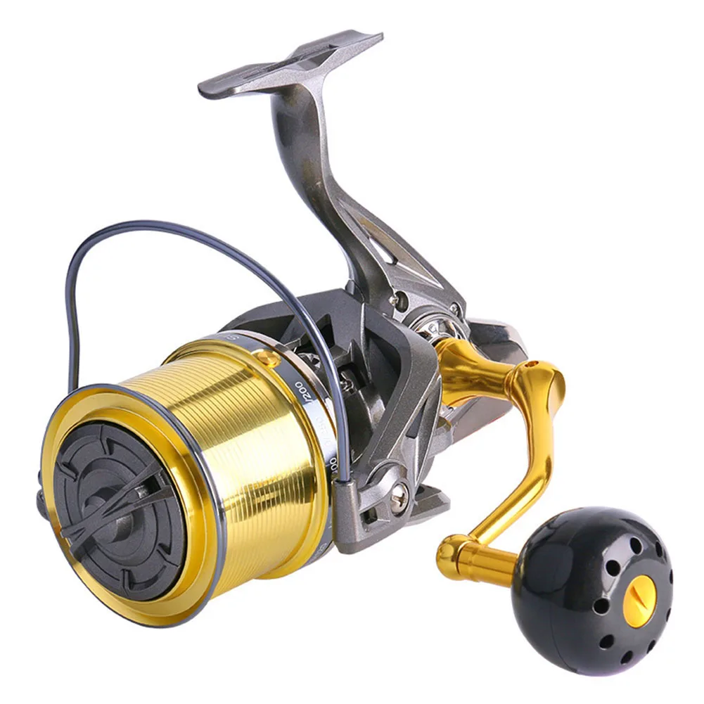 Fishing Spinner Reel 6+1BB Stainless Steel Bearing All Metal Corrosion-resistant For Saltwater Freshwater Screw-in
Fishing Spinner Reel 6+1BB Stainless Steel Bearing All Metal Corrosion-resistant For Saltwater Freshwater Screw-in