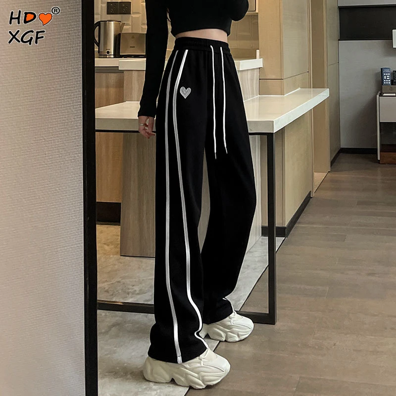 Корейские свободные прямые брюки с высокой талией, женские новые утепленные бархатные широкие брюки, повседневные теплые вельветовые элегантные женские спортивные брюки 
Корейские свободные прямые брюки с высокой талией, женские новые утепленные бархатные широкие брюки, повседневные теплые вельветовые элегантные женские спортивные брюки