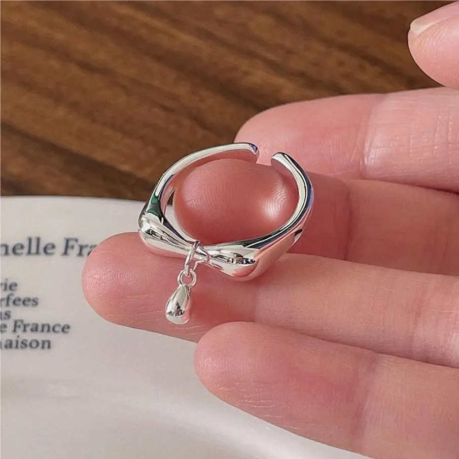 Amaiyllis S925 Sterling Silver Simple Plain Silver OpenRing Fashion Niche Splicing Index Finger Ring Jewelry For Women
Amaiyllis S925 Sterling Silver Simple Plain Silver OpenRing Fashion Niche Splicing Index Finger Ring Jewelry For Women