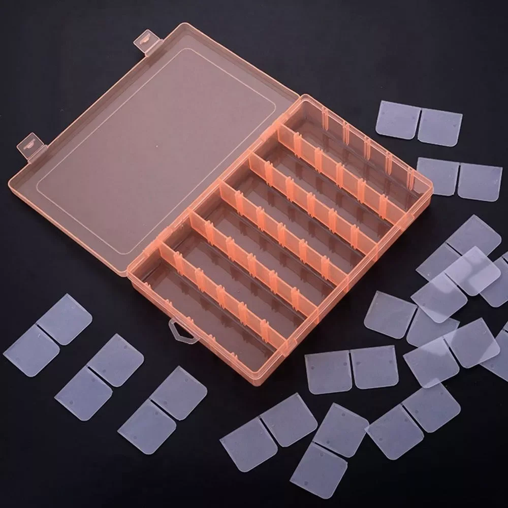15/36 Grid Transparent Storage Box Jewelry Beads Container Fishing Tools Storage Toy Box Small Items Sundries Organizer Case
15/36 Grid Transparent Storage Box Jewelry Beads Container Fishing Tools Storage Toy Box Small Items Sundries Organizer Case