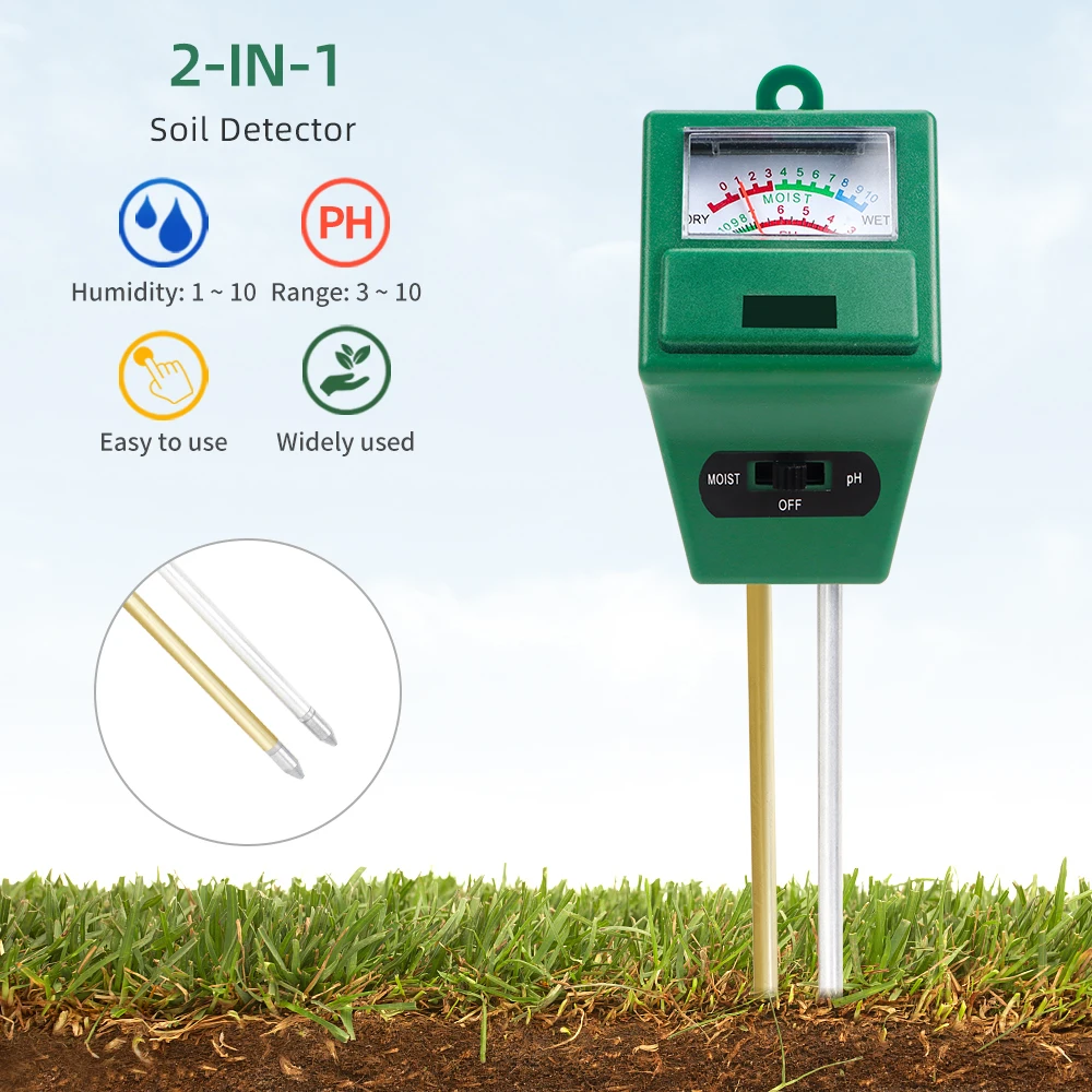 Test Moisture Acidity Humidity Accessories Meter 1 In Plants 2 Tool Measurement Soil Soil Garden Professional
Test Moisture Acidity Humidity Accessories Meter 1 In Plants 2 Tool Measurement Soil Soil Garden Professional