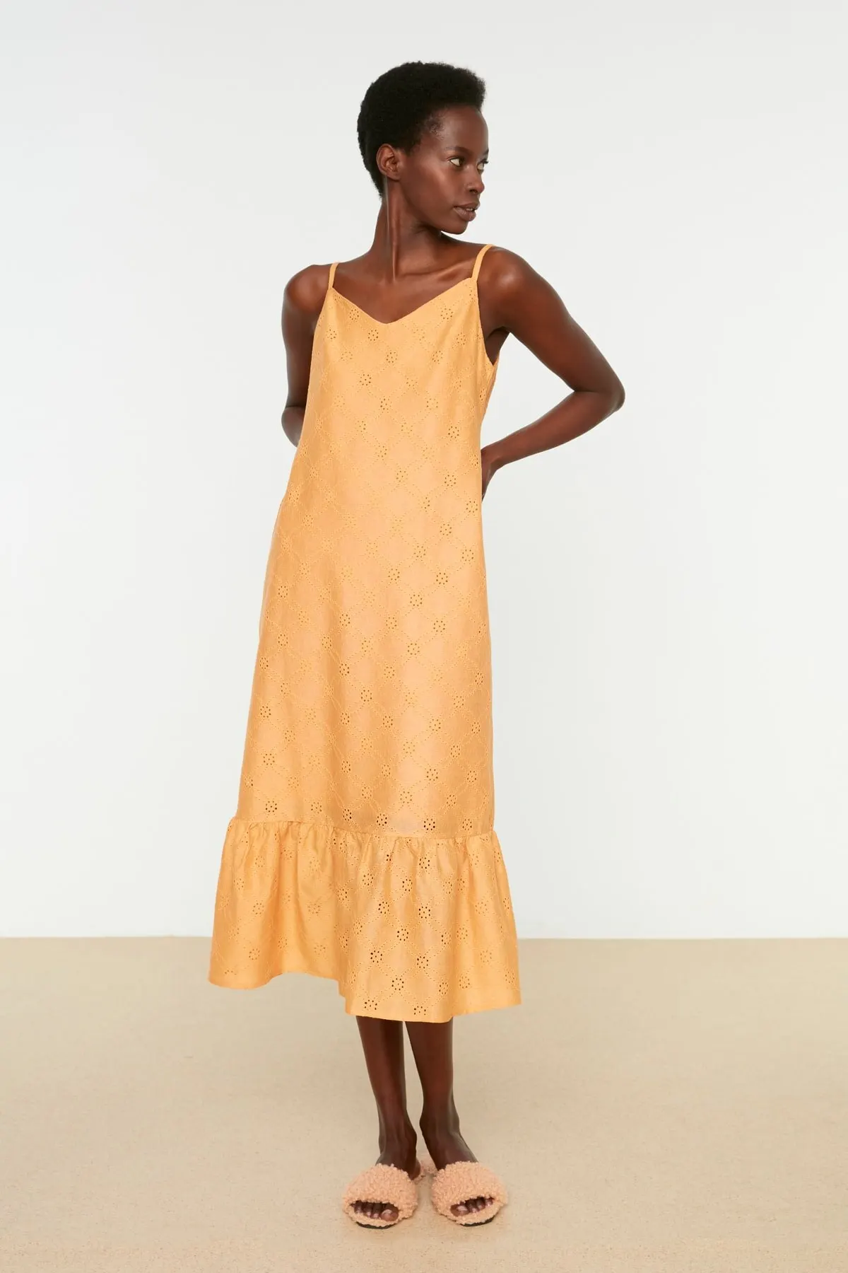 Women's Dress Orange Strap Brode Elegant Fashion Casual Casual Casual Short Sleeve Summer Boho Beach Dress
Women's Dress Orange Strap Brode Elegant Fashion Casual Casual Casual Short Sleeve Summer Boho Beach Dress