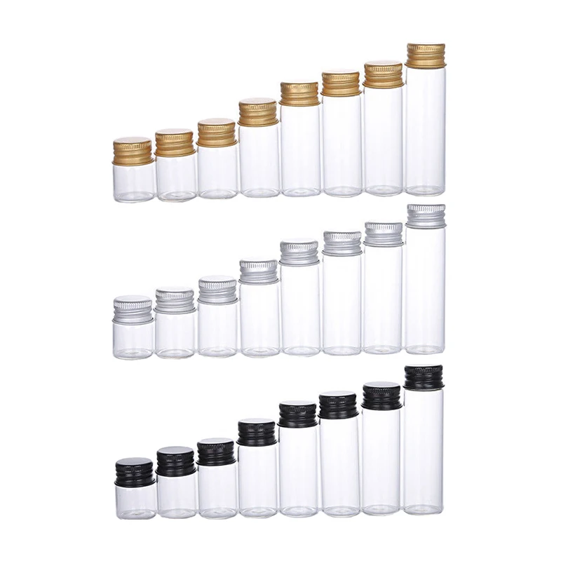 Free Shipping 50pcs Transparent Small Glass storage Jars with Aluminum Cap Lid Decorative Wish Pill Bottle with Cap Container
Free Shipping 50pcs Transparent Small Glass storage Jars with Aluminum Cap Lid Decorative Wish Pill Bottle with Cap Container