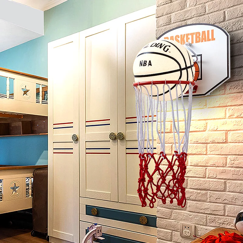 Creative Wall Lamp Basketball Frame Boy Bedroom Cartoon Lighting LED Bedside Lamp Study Room Basketball Wall Lamp E27
Creative Wall Lamp Basketball Frame Boy Bedroom Cartoon Lighting LED Bedside Lamp Study Room Basketball Wall Lamp E27