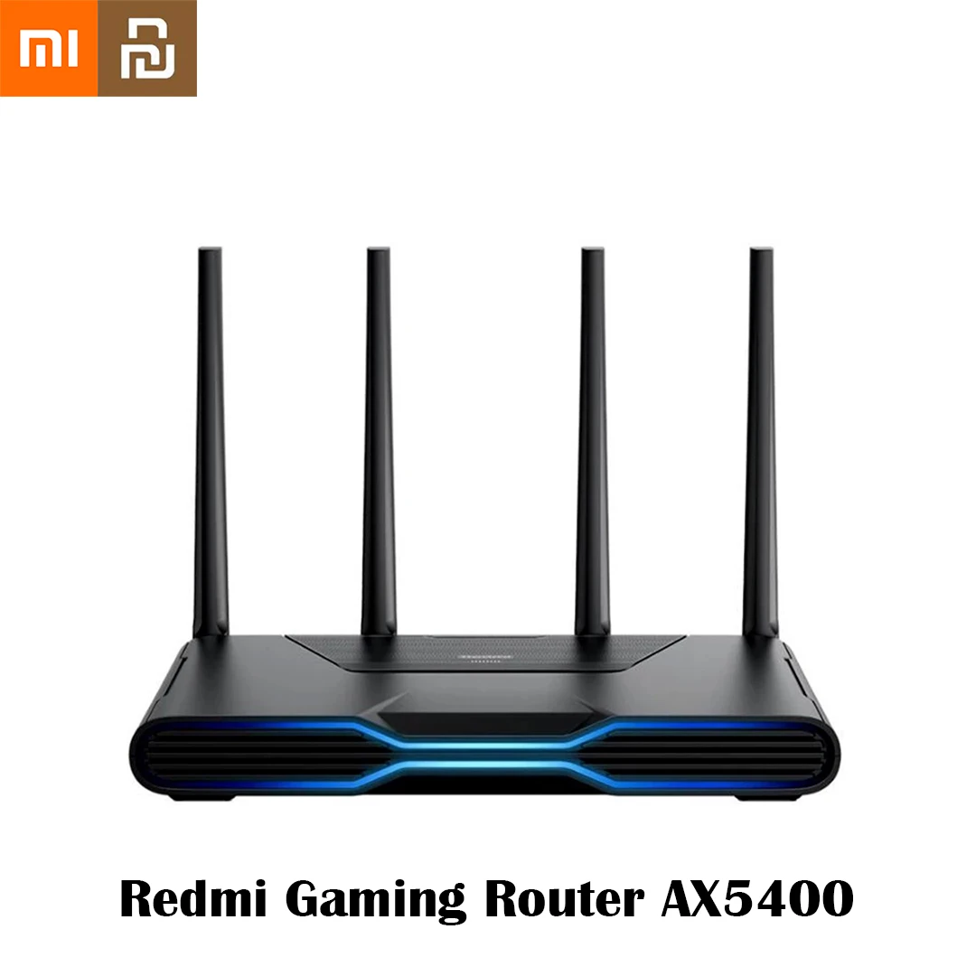 Xiaomi Redmi Gaming Wifi Router AX5400 Mesh WiFi 6 512MB 2.5Gbps RGB Lighting Effects Game Acceleration Dedicated Signal Booster
Xiaomi Redmi Gaming Wifi Router AX5400 Mesh WiFi 6 512MB 2.5Gbps RGB Lighting Effects Game Acceleration Dedicated Signal Booster