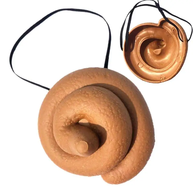 Prank Fake Poop Hat Poo Joke Trick Disgusting April Fool's Day Prank Toy Halloween Props
Prank Fake Poop Hat Poo Joke Trick Disgusting April Fool's Day Prank Toy Halloween Props