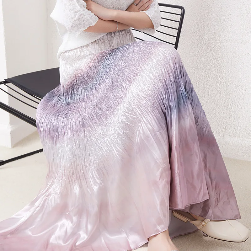 Japanese Style Niche Skirt Women's Summer New Miyake Pleated Skirt Temperament Wild High Waist Midi Skirt Skirts Womens 20202
Japanese Style Niche Skirt Women's Summer New Miyake Pleated Skirt Temperament Wild High Waist Midi Skirt Skirts Womens 20202