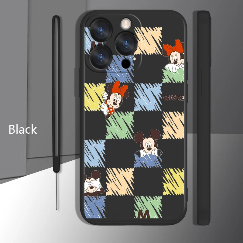 Cute Mickey Mouse Minnie Case For Apple iPhone 14 13 12 Mini 11 Pro XS MAX XR X 8 7 SE Plus Liquid Rope Phone Cover Core Shell
Cute Mickey Mouse Minnie Case For Apple iPhone 14 13 12 Mini 11 Pro XS MAX XR X 8 7 SE Plus Liquid Rope Phone Cover Core Shell