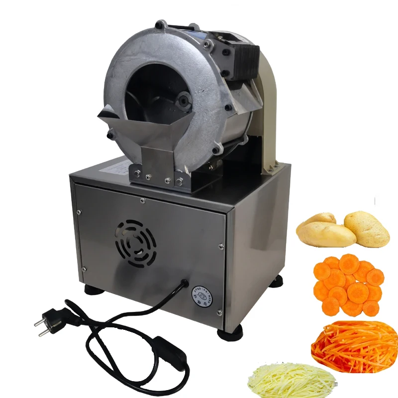 

220V Commercial Electric Shredder Vegetable Processing Machine Potato Carrot Ginger Slicer Shred Vegetable Cutter 240W