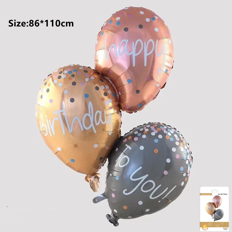 Card Large Conjoined Balloons String Birthday Aluminum Film Ball Birthday Party Background Decoration Children's Toy Balloons
Card Large Conjoined Balloons String Birthday Aluminum Film Ball Birthday Party Background Decoration Children's Toy Balloons