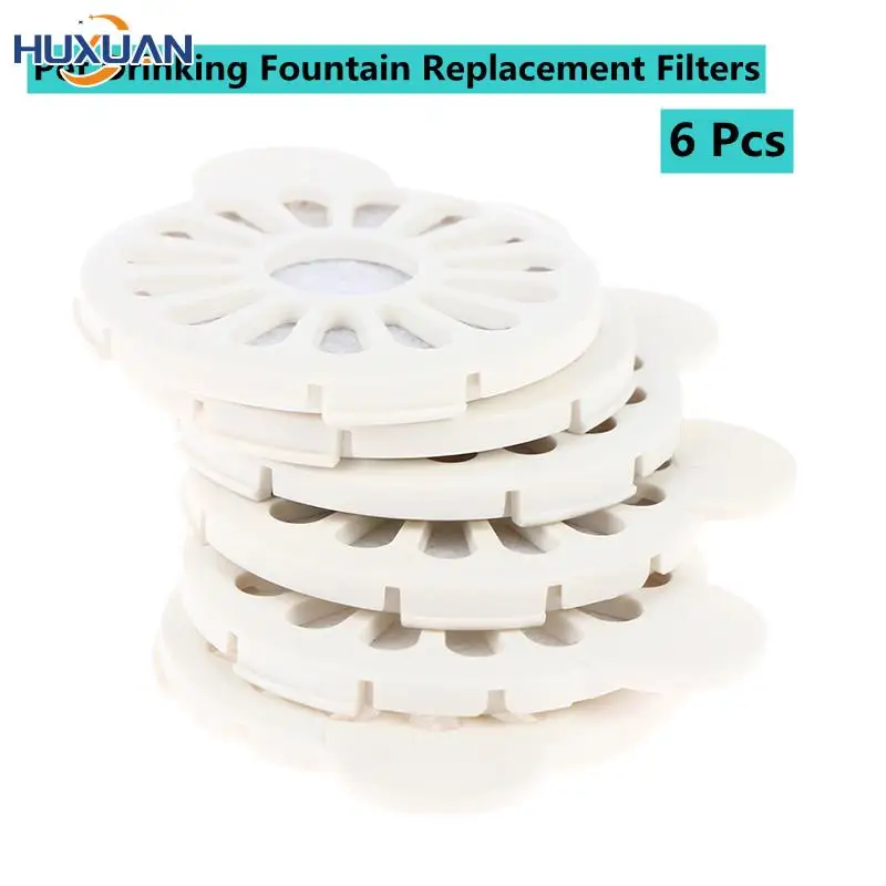 6PCS Cat Snail Drinking Fountain Replacement Filter Activated Carbon Replaced Filter Water Drinking Dispenser For Cat Dog Pet
6PCS Cat Snail Drinking Fountain Replacement Filter Activated Carbon Replaced Filter Water Drinking Dispenser For Cat Dog Pet