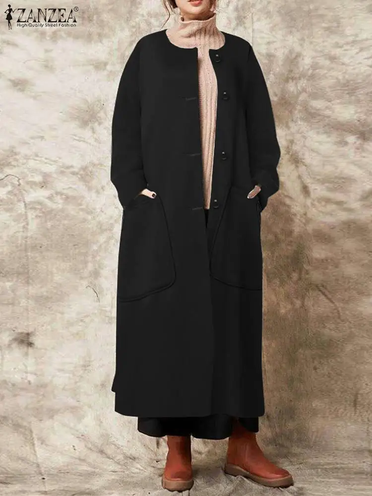 2023 ZANZEA осенние модные однотонные пальто Зимняя Повседневная Chaqueta женская верхняя одежда с длинным рукавом на пуговицах винтажные Куртки Оверсайз
2023 ZANZEA осенние модные однотонные пальто Зимняя Повседневная Chaqueta женская верхняя одежда с длинным рукавом на пуговицах винтажные Куртки Оверсайз