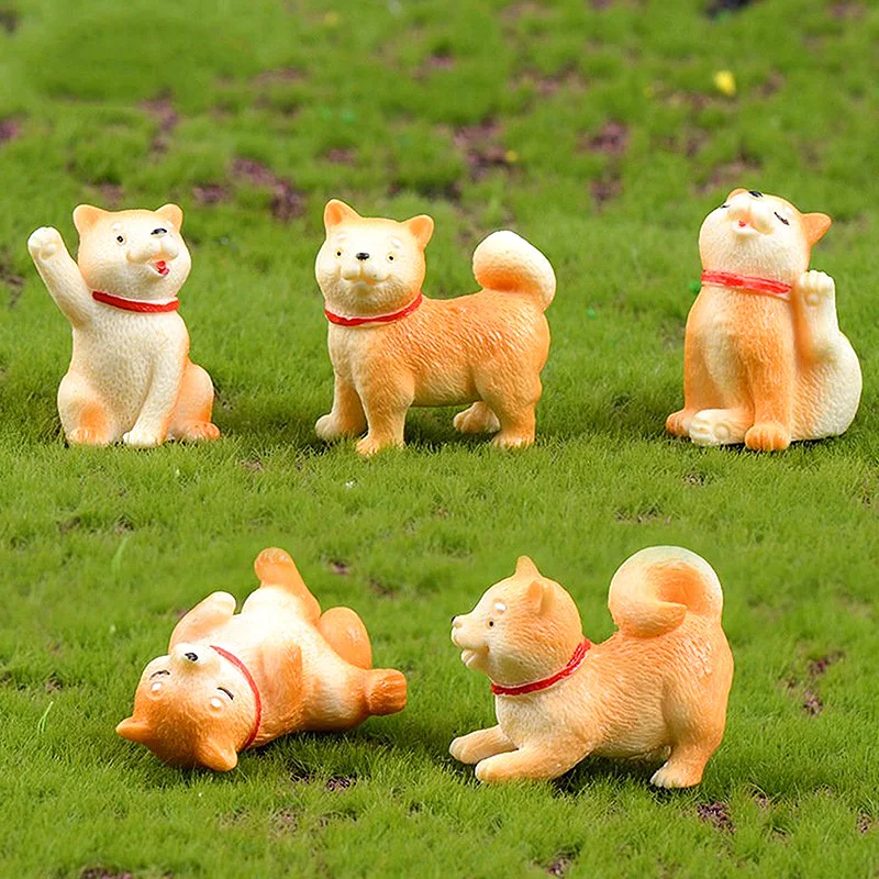 2Pcs Resin Cute Yellow Puppy Akita Dog Perro Animal Small Statue Figurine Crafts Ornament Miniatures Decor Mini Micro Landscape
2Pcs Resin Cute Yellow Puppy Akita Dog Perro Animal Small Statue Figurine Crafts Ornament Miniatures Decor Mini Micro Landscape