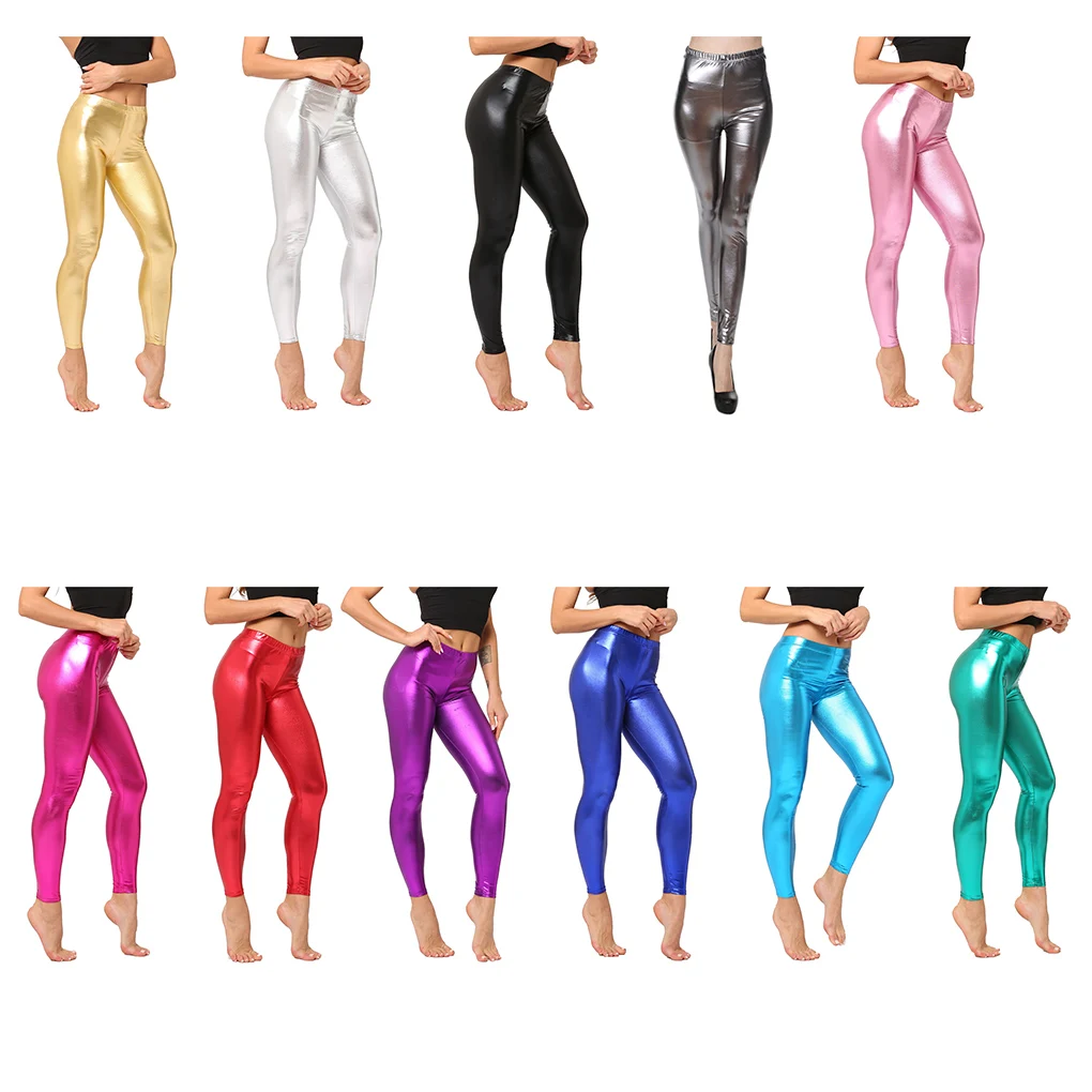 Leather Leggings Elastic Rock Metallic Gold Yoga Pencil Pants Skinny Leisure Bottom Tights Dancing Party Club Purple
Leather Leggings Elastic Rock Metallic Gold Yoga Pencil Pants Skinny Leisure Bottom Tights Dancing Party Club Purple