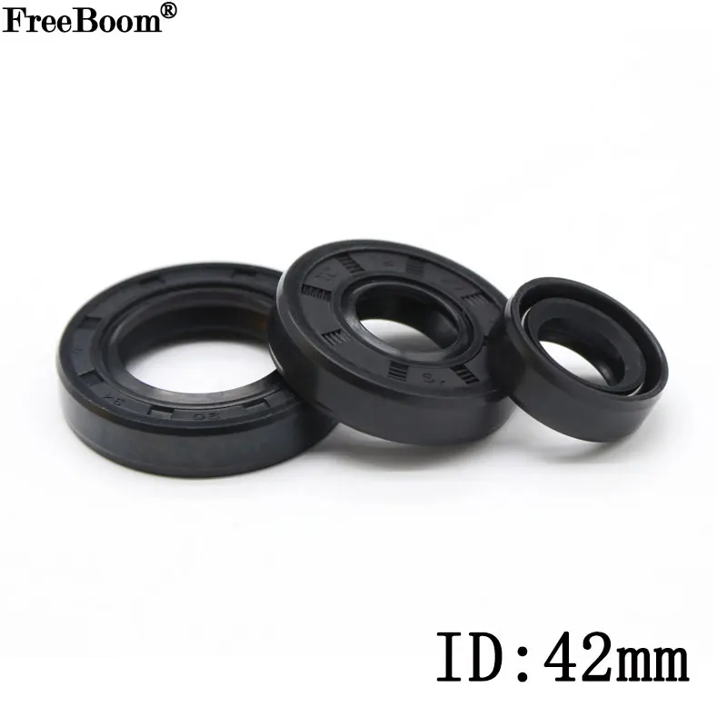 1PCS ID 42mm Nitrile Rubber Shaft Oil Seal TC-42-55 / 56/58/60/62/65/68/70/72/75 / 80-5 / 7/8/9/10/12 Double Lip Oil Seal
1PCS ID 42mm Nitrile Rubber Shaft Oil Seal TC-42-55 / 56/58/60/62/65/68/70/72/75 / 80-5 / 7/8/9/10/12 Double Lip Oil Seal