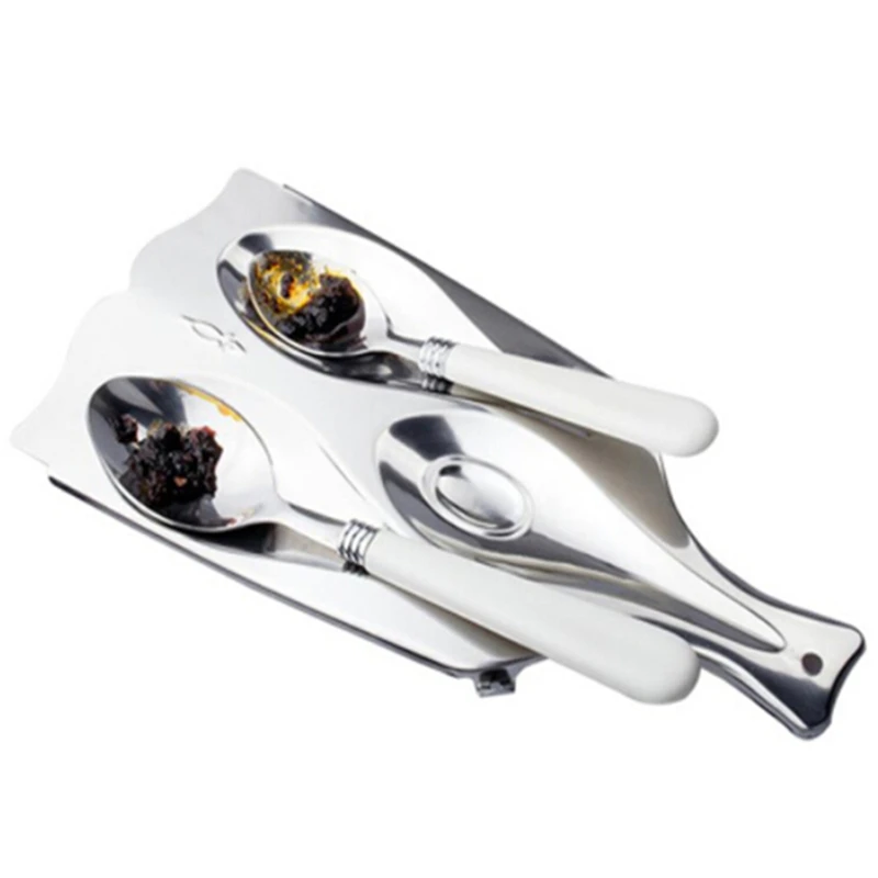Stainless Steel Spoon Rest Cover Lid Rest Stand Spoon Holder HomeKitchen Utensil Spatula Holder Cooking Tool
Stainless Steel Spoon Rest Cover Lid Rest Stand Spoon Holder HomeKitchen Utensil Spatula Holder Cooking Tool