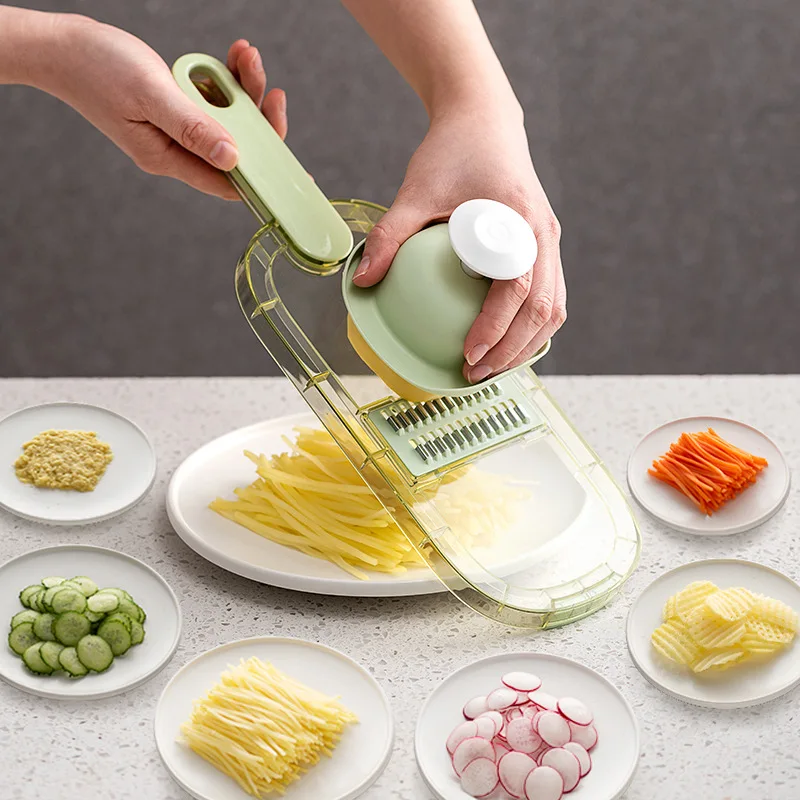 6 In 1 Multifunctional Vegetable Slicer Potato Slicer Carrot Grater Kitchen Accessories Gadget Blade Steel Tools Kitchen
6 In 1 Multifunctional Vegetable Slicer Potato Slicer Carrot Grater Kitchen Accessories Gadget Blade Steel Tools Kitchen