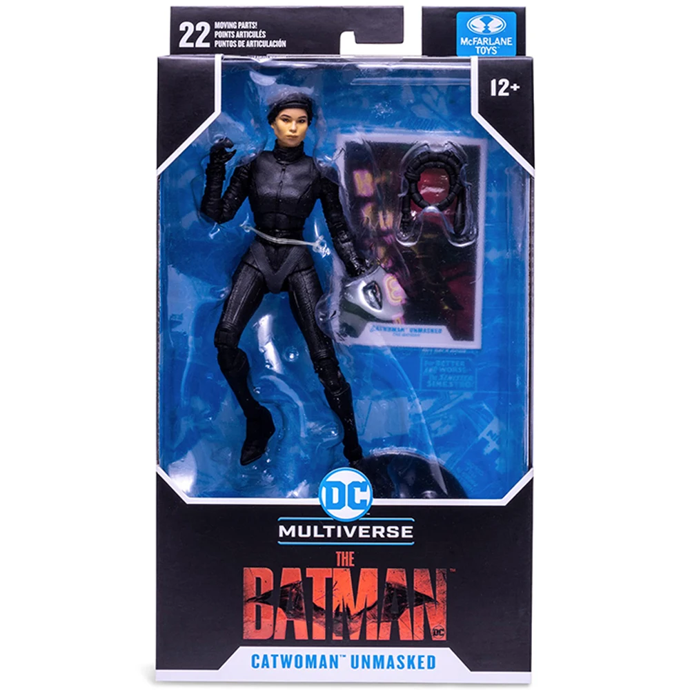 In Stock Mcfarlane Multiverse Catwoman Unmasked Batman Movie 7" Action Figure Collectible Model Toy Gift with Accessories
In Stock Mcfarlane Multiverse Catwoman Unmasked Batman Movie 7" Action Figure Collectible Model Toy Gift with Accessories