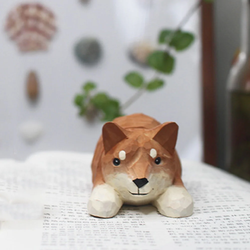 Wooden Carving Puppy Statue Miniature Wooden Dog Ornament Carving Statue Carving Gift
Wooden Carving Puppy Statue Miniature Wooden Dog Ornament Carving Statue Carving Gift