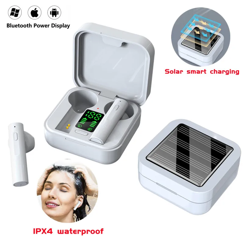 New Air 6 Plus Noise Cancelling Wireless Bluetooth Headphones Solar Charging Earbuds Earphones Headset for HUAWEI Xiaomi Phone
New Air 6 Plus Noise Cancelling Wireless Bluetooth Headphones Solar Charging Earbuds Earphones Headset for HUAWEI Xiaomi Phone