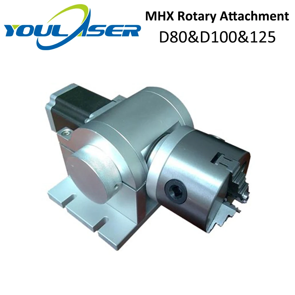 Rotary Engraving Attachment with Chucks Max Dia.80mm&100mm&125mm for Laser Marking Machine
Rotary Engraving Attachment with Chucks Max Dia.80mm&100mm&125mm for Laser Marking Machine