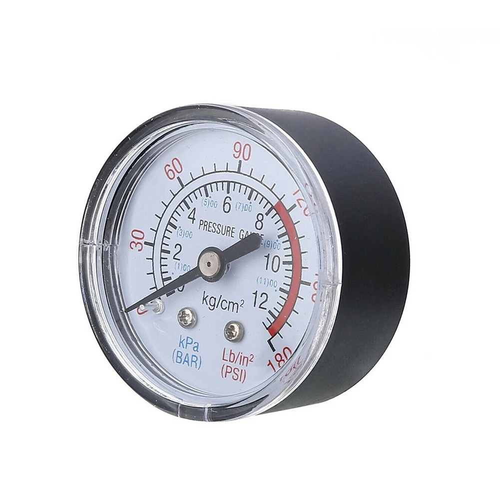 Air Compressor Pressure Gauge Pneumatic Hydraulic Fluid Pressure Gauge 0-12Bar / 0-180PSI Air Pump Air Compressor Accessories
Air Compressor Pressure Gauge Pneumatic Hydraulic Fluid Pressure Gauge 0-12Bar / 0-180PSI Air Pump Air Compressor Accessories