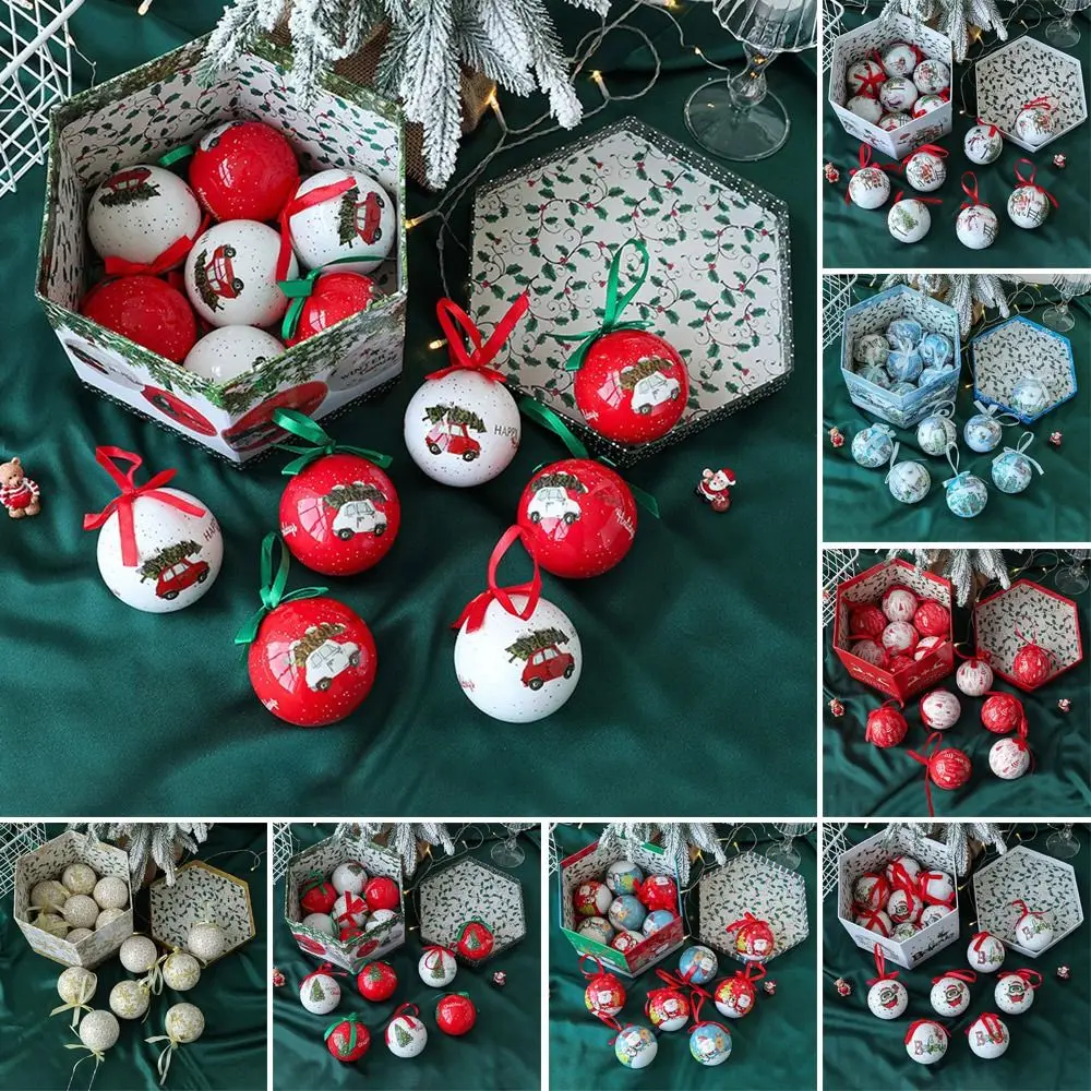 

14 шт. 7 см рождественские шары из пены DIY елочные шары Рождественская елка подвесные шары новогодние рождественские подвесные декорации