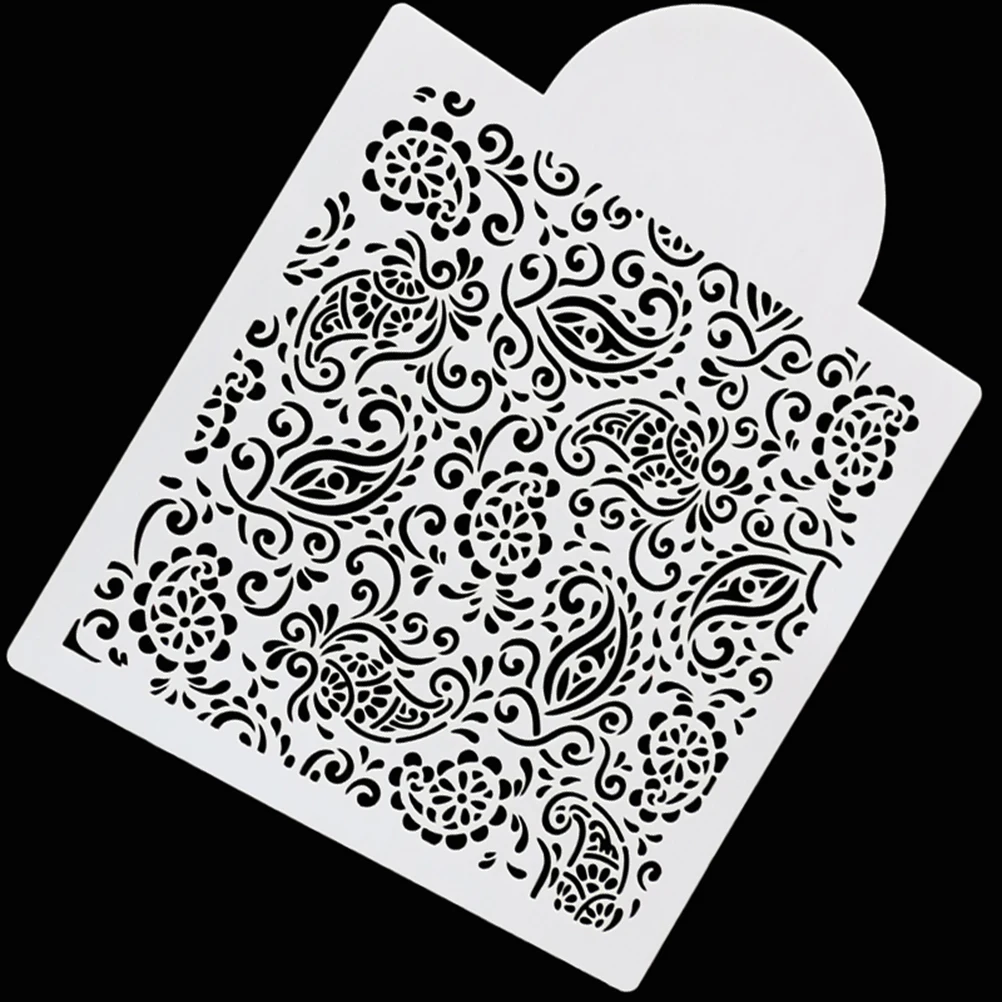 New 1PC Plastic Cookie Cake Stencil Paisley Flower Wedding Cake Stencil Fondant Cake Tool Decoration for Cake Cookie Stencil
New 1PC Plastic Cookie Cake Stencil Paisley Flower Wedding Cake Stencil Fondant Cake Tool Decoration for Cake Cookie Stencil