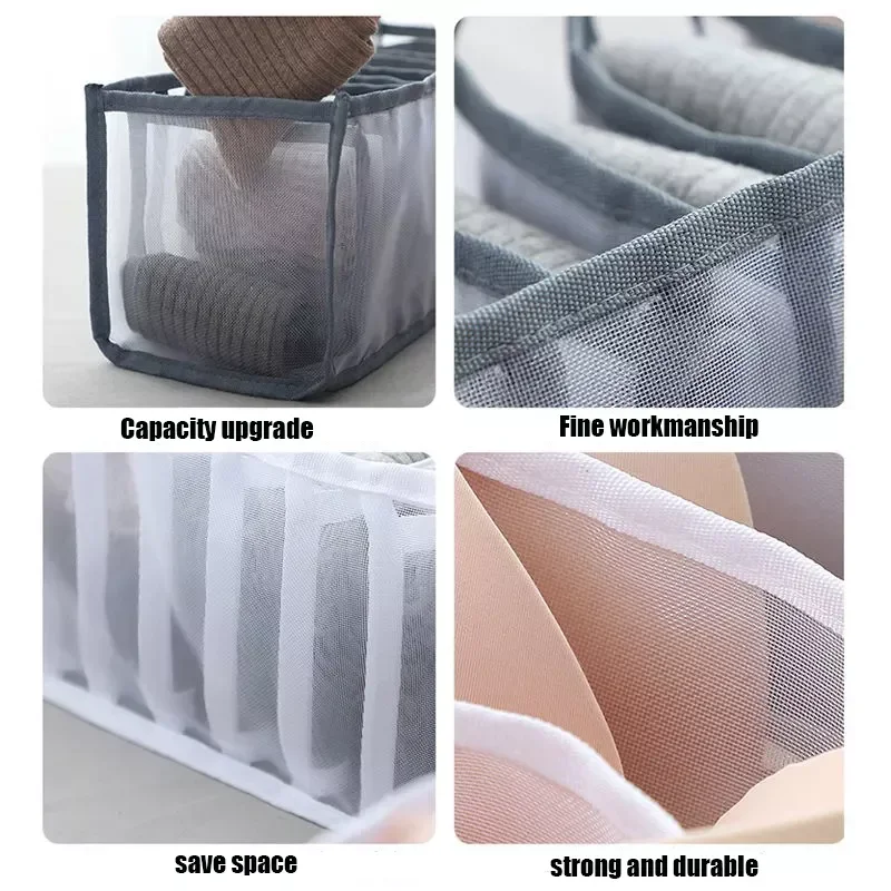 Underwear Storage Organizer for Clothes Separated Socks Shorts Washable Bra Storage Box Dormitory Closet Organizer Rangement
Underwear Storage Organizer for Clothes Separated Socks Shorts Washable Bra Storage Box Dormitory Closet Organizer Rangement