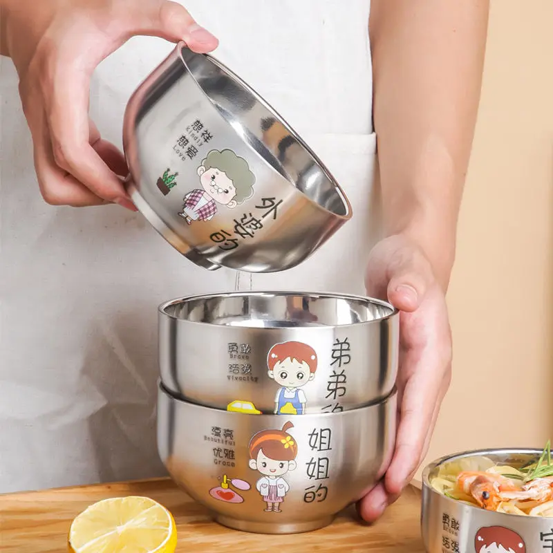 ZAMISS Stainless Steel Bowls Metal Double-walled Insulated Soup Bowls Snack Ice Cream Rice Multipurpose and Easy To Clean
ZAMISS Stainless Steel Bowls Metal Double-walled Insulated Soup Bowls Snack Ice Cream Rice Multipurpose and Easy To Clean
