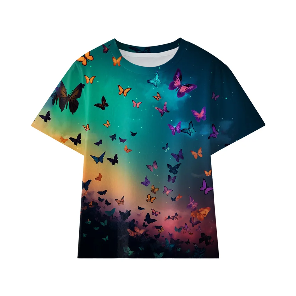 Clothes Child Girls' Butterfly T Shirt 3d Print Children Tops Fall Active Regular Fit 4-12 Years T-Shirts For Kids Clothing Tees
Clothes Child Girls' Butterfly T Shirt 3d Print Children Tops Fall Active Regular Fit 4-12 Years T-Shirts For Kids Clothing Tees