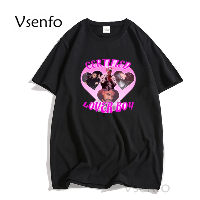 Drake Certified Lover Boy T Shirt Print 90s Graphic Tee Shirt Summer Cotton Rapper Hip Hop Man Short Sleeve T-shirt Streetwear
Drake Certified Lover Boy T Shirt Print 90s Graphic Tee Shirt Summer Cotton Rapper Hip Hop Man Short Sleeve T-shirt Streetwear