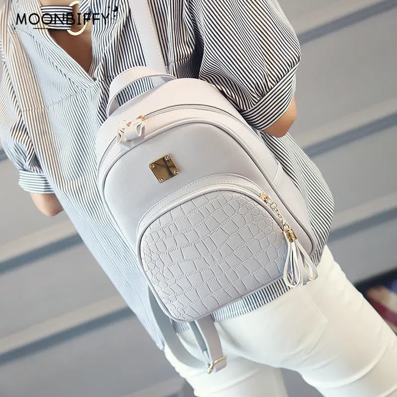 2022 Fashion Women Backpack PU Leather Schoolbag for Teenager Girls Female Preppy Style Solid Small Backpack School Travel Pack
2022 Fashion Women Backpack PU Leather Schoolbag for Teenager Girls Female Preppy Style Solid Small Backpack School Travel Pack