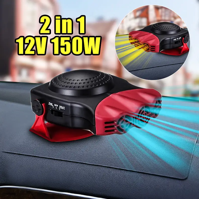 New 12V 200W Car Vehicle Cooling Fan Hot Warm Heater Windscreen Demister Defroster 2 In 1 Portable Auto Car Van Heater
New 12V 200W Car Vehicle Cooling Fan Hot Warm Heater Windscreen Demister Defroster 2 In 1 Portable Auto Car Van Heater