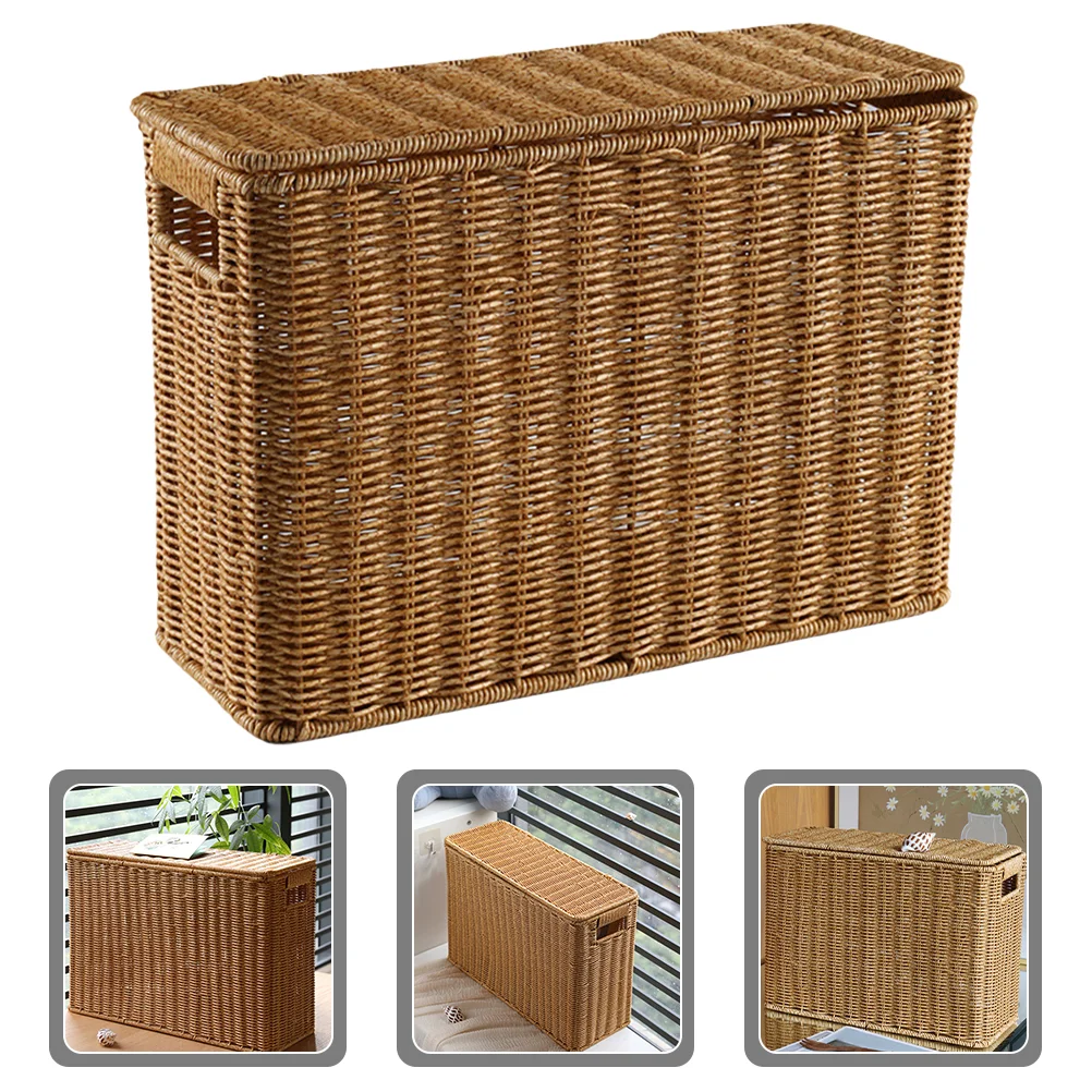 Wicker Storage Baskets Lids Rectangular Woven Shelf Baskets Rattan Storage Bins Laundry Hamper Magazine Basket Narrow
Wicker Storage Baskets Lids Rectangular Woven Shelf Baskets Rattan Storage Bins Laundry Hamper Magazine Basket Narrow