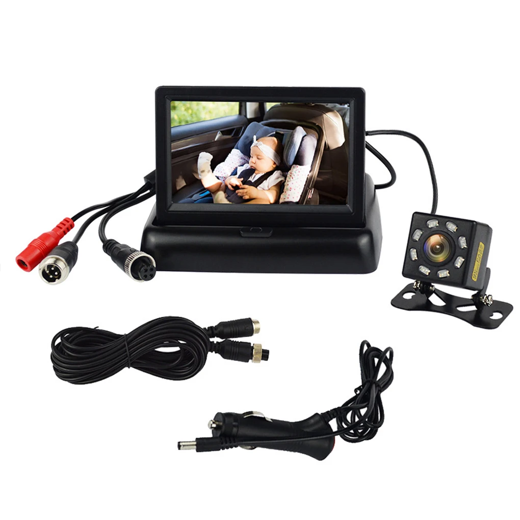 Car Rear View Camera Wide Degree 4.3" LCD Display Waterproof Night Vision Reversing Backup 2In1 Parking Revere
Car Rear View Camera Wide Degree 4.3" LCD Display Waterproof Night Vision Reversing Backup 2In1 Parking Revere