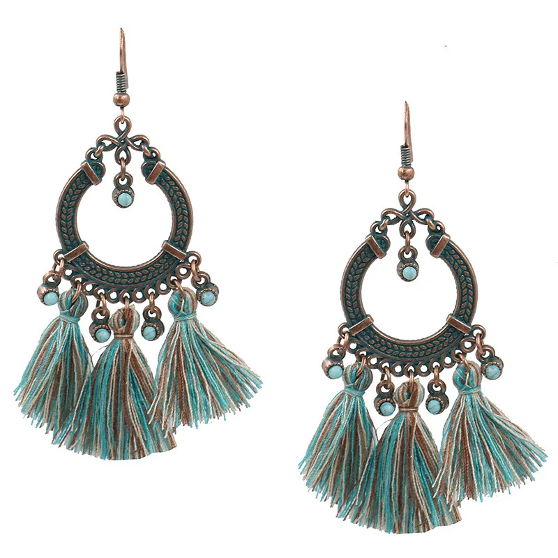 Vintage Boho Geometric Tassel Earrings for Women Animal Drop Dangle Earrings Antique Eardrop Wedding Jewelry Wholesale
Vintage Boho Geometric Tassel Earrings for Women Animal Drop Dangle Earrings Antique Eardrop Wedding Jewelry Wholesale